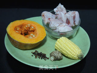 Pumpkin and Corn Hoof Soup recipe
