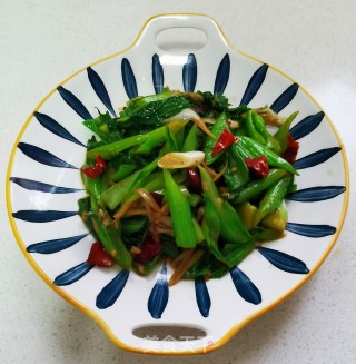 Stir-fried Mustard Greens recipe
