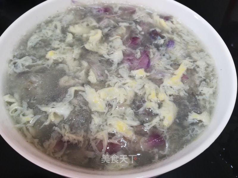 Hibiscus Egg Soup recipe