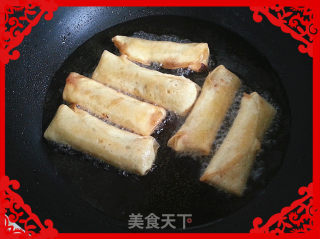 Welcoming The Spring Festival-fried Spring Rolls (including Spring Roll Wrappers) recipe