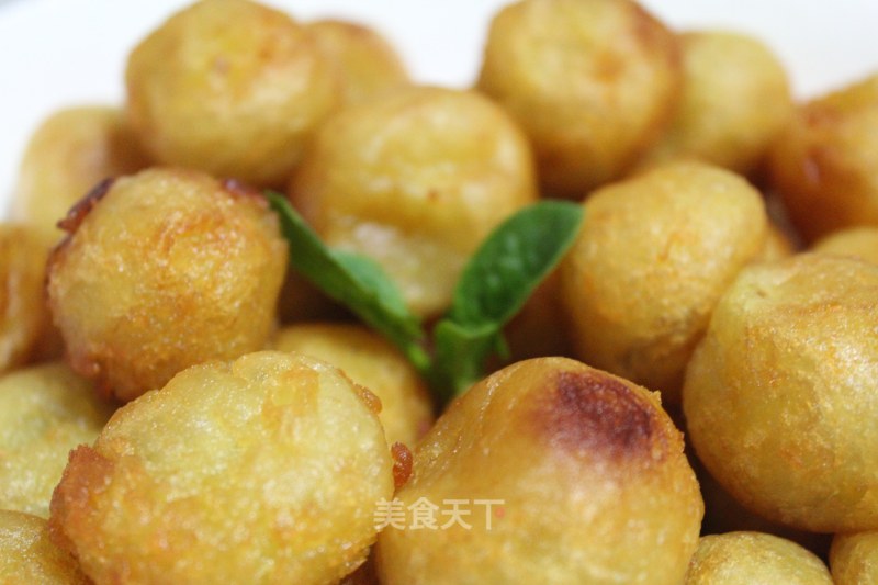 Childhood Delicious-sweet Potato Balls recipe