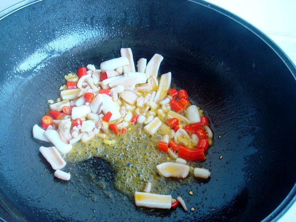 Squid Bibimbap recipe
