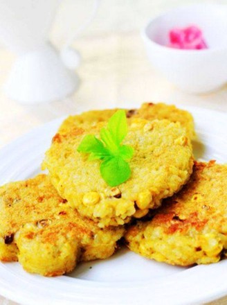 Corn Egg Rice Cake recipe