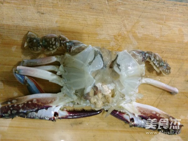 Portun Crab with Scallion Oil recipe