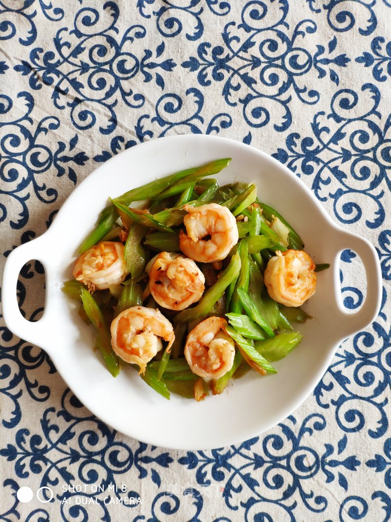 Celery and Shrimp recipe