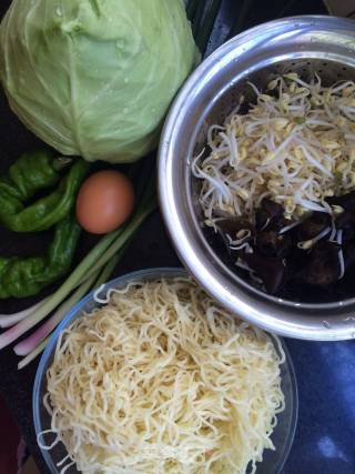 Fried Noodles with Cumin recipe