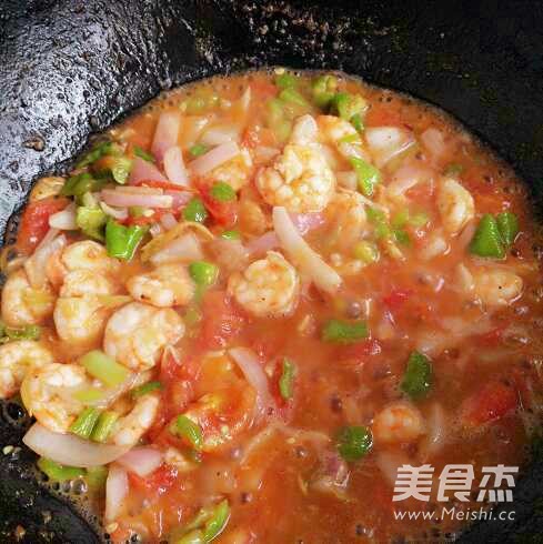 Shrimp Braised Rice recipe
