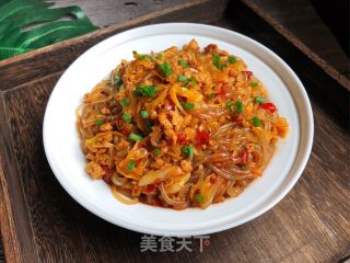 Stir-fried Vermicelli with Cabbage recipe