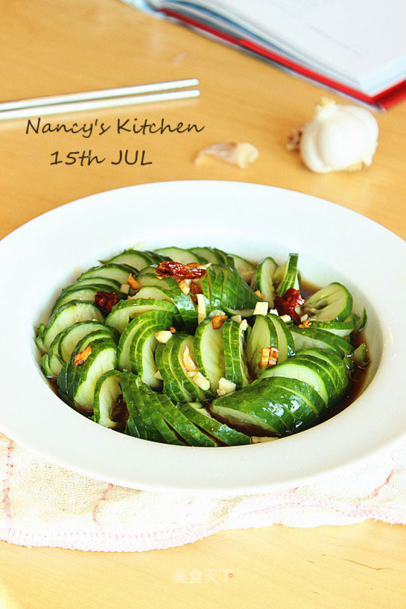 [sweet and Sour Cucumber] Change The Knife to Make Cold Dishes recipe