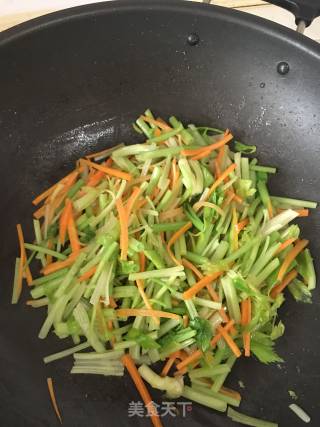 Carrots and Celery Shreds recipe
