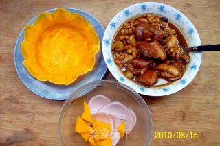 Fushou Pumpkin and Eight Treasure Lotus recipe
