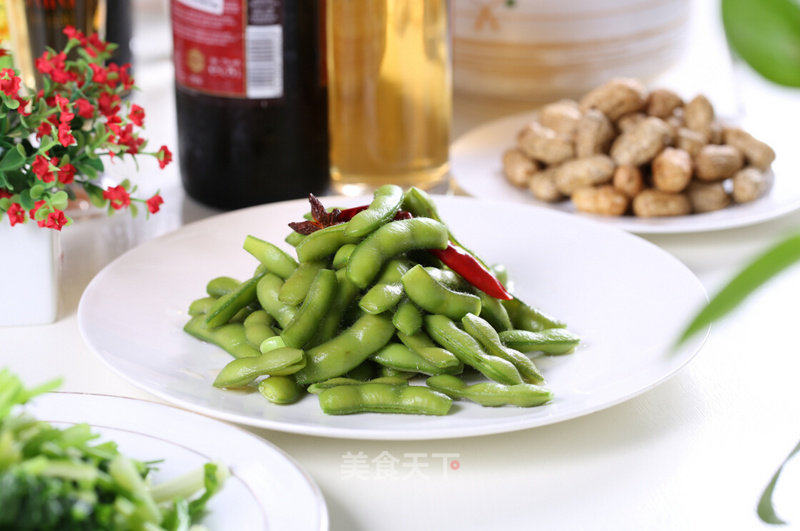 Dried Edamame-automatic Cooking Pot Recipe recipe