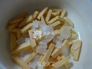 Sweet Potato Boiled Corrugated Noodles recipe