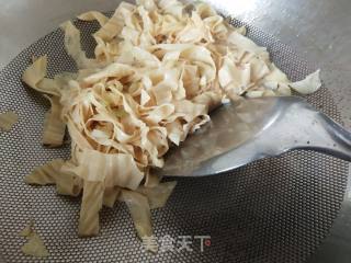 Spinach Fried Bean Curd recipe