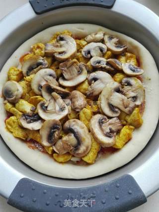 Curry Chicken Pizza recipe