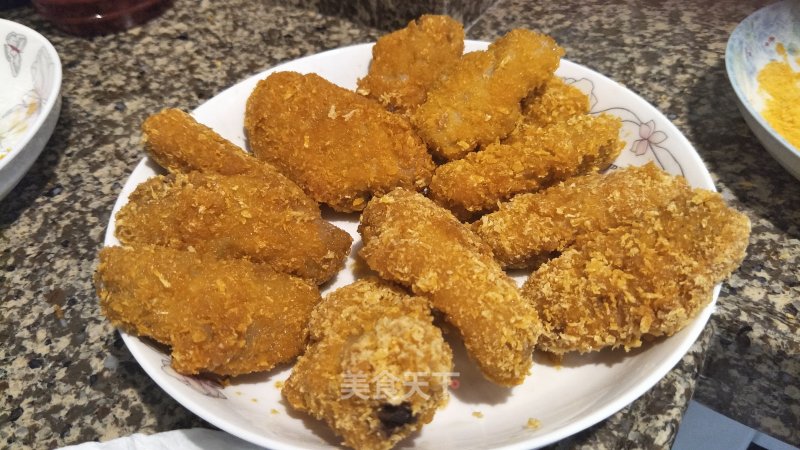 Crispy Outside and Tender Inside - Fried Chicken Wings recipe