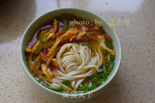 Chili Pork Noodle recipe