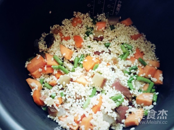 Bacon Glutinous Rice recipe