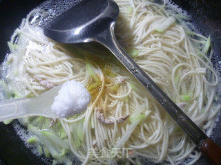 Tenderloin Noodle Soup with Night Blossom recipe