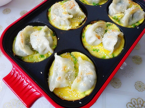 Egg Fried Dumplings recipe