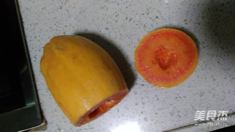 Papaya Milk Jelly recipe