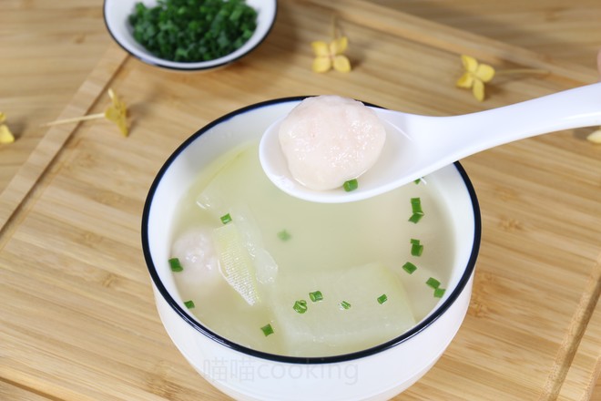 Winter Melon Fish Ball Soup recipe