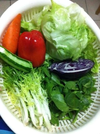 Refreshing Vegetable Salad recipe