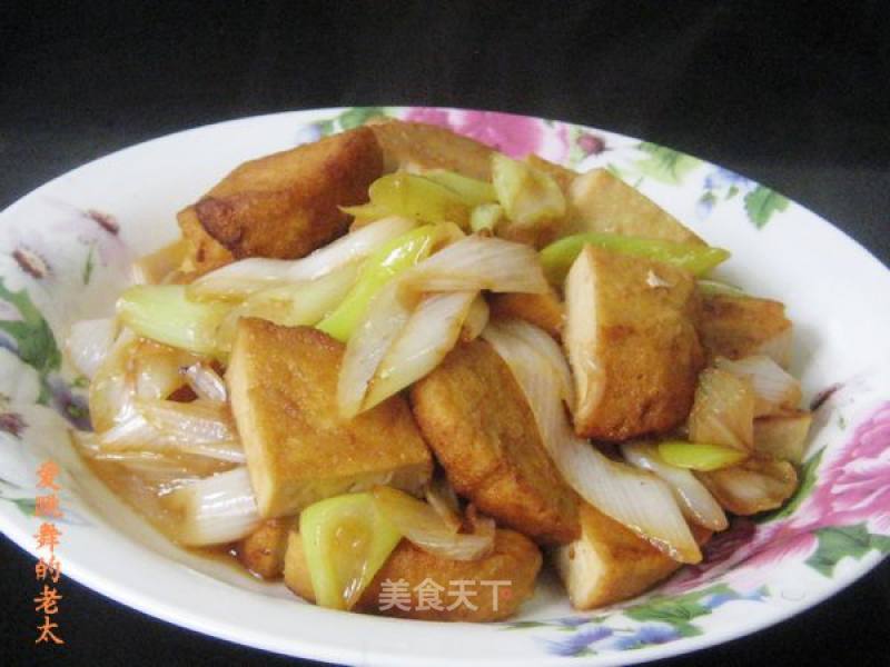 Stir-fried Vegetarian Chicken recipe