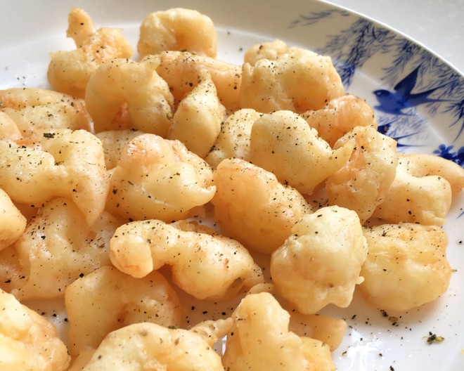 Soft Fried Shrimp (traditional Improvement) recipe