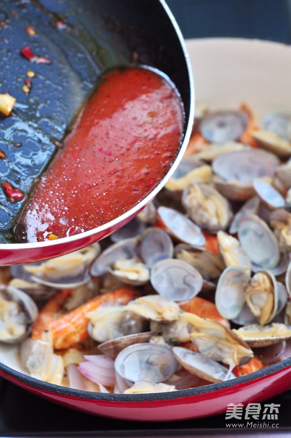 Prawn Roasted Clam recipe
