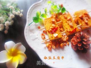 Salt and Pepper Tofu Skewers recipe