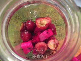Dragon Fruit Cherry Soda recipe