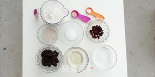Cranberry Bean Paste Whole Wheat Buns recipe