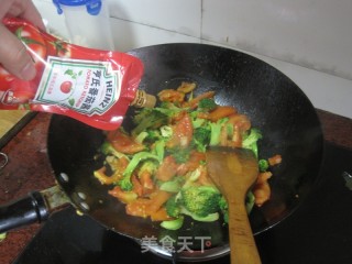 [heinz Tomato Sauce Principle] Broccoli in Tomato Sauce recipe