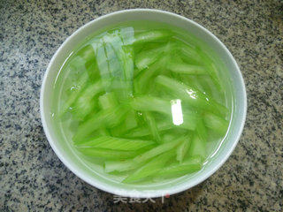 Gluten with Celery recipe