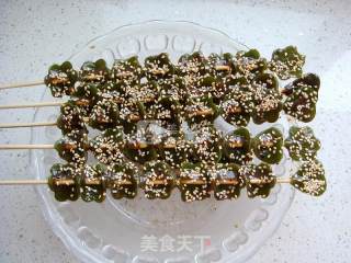 #aca烤明星大赛# Grilled Seaweed Skewers recipe