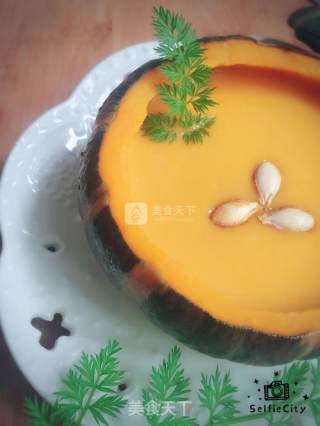 Pumpkin Sweet Potato Coconut Sago recipe