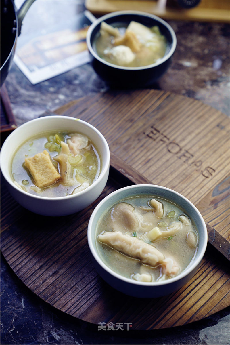 Mushroom Meatball Soup recipe