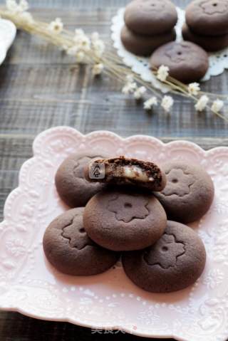 #aca烤明星大赛# Mochi Cocoa Soft Cookies recipe