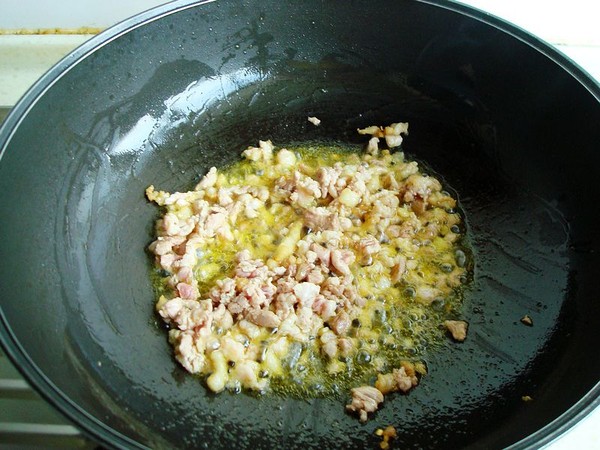 Steamed Tofu with Capers and Diced Pork recipe