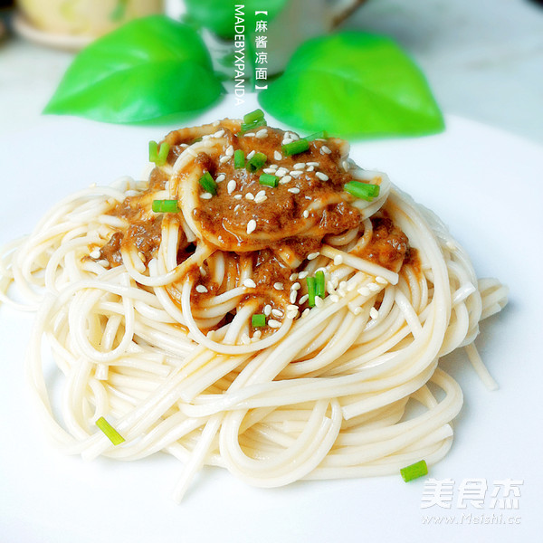 Cold Noodles with Sesame Sauce recipe