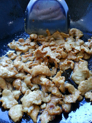 The Perfect Combination-fresh Wolfberry Slippery Pork Slices recipe