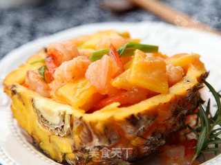 Thai-style Pineapple Shrimp Balls recipe