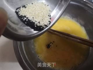 One of The Afternoon Tea Snacks, Egg Black Sesame Biscuits recipe