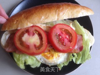 Bacon and Egg Sandwich recipe