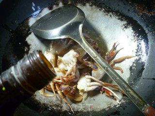 Stir-fried Flower Crab with Asparagus Tip recipe