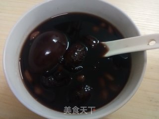 Angelica Black Glutinous Rice, Red Dates, Egg Syrup recipe