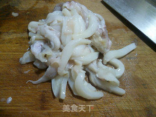 Stir-fried Cuttlefish with Pickles Recipe - Simple Chinese Food