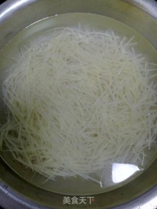 Hot and Sour Potato Shreds recipe