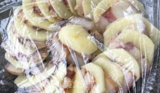 Steamed Potatoes with Bacon recipe